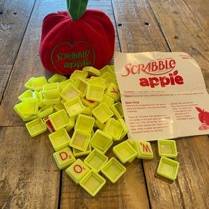 Scrabble Apple game